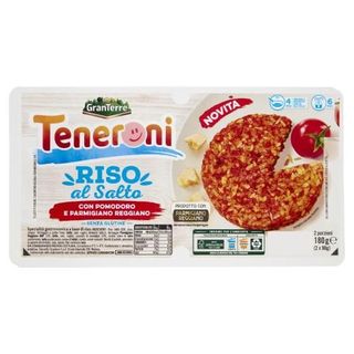 Teneroni Riso Al Salto Con Pomodoro E Parmigiano Reggiano 2x90g
