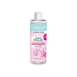 Clinians Hydra Plus Acqua Micellare Attiva Antistress Pelli Secche o Sensibili 400 mL - 0491