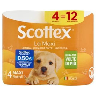 Scottex la Maxi Carta Igienica 4 pz
