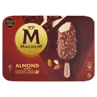 Magnum Almond 4 Gelati 300 g