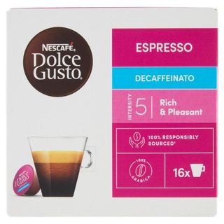 Nescafé Dolce Gusto Espresso Decaffeinato Caffè 16 Capsule 88G