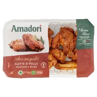 Amadori Alette Di Pollo Piccanti 0,500 Kg