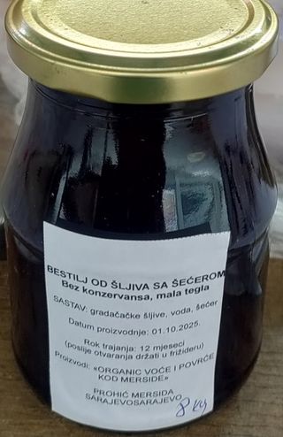 Bestilj od šljiva sa šećerom (mala tegla)