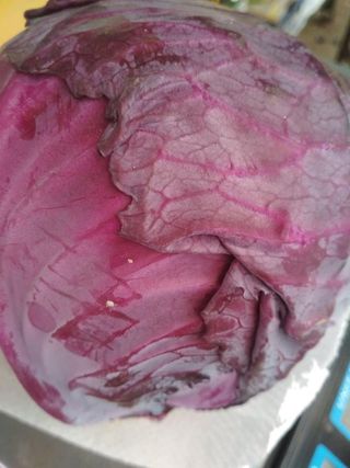 Ljubičasti kupus - komad