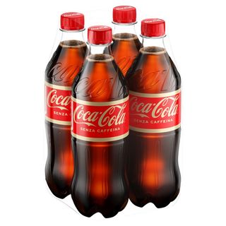 Coca-Cola No Caffeina Bottiglia 4 x 660Ml