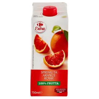 Carrefour Spremuta Arance Rosse 100% 750ml