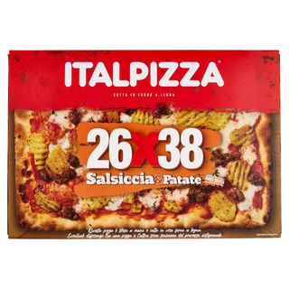 ITALPIZZA PIZZA SALSICCIA E PATATE GR.570