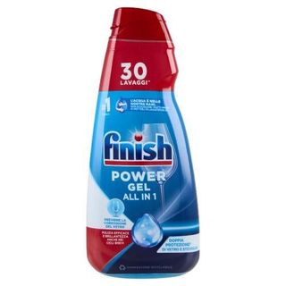 Finish Power Gel Stoviglie Protette liquido lavastoviglie 30 lavaggi 600 ml