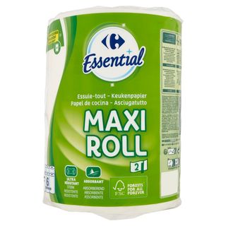 Carrefour Essential Maxi Roll 2 veli 1 pz