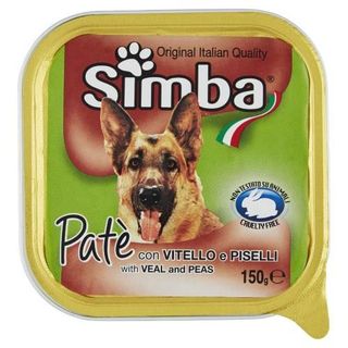 Monge Simba Paté di Manzo e Piselli 150g