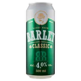 Barley Lager Beer Classic 500ml