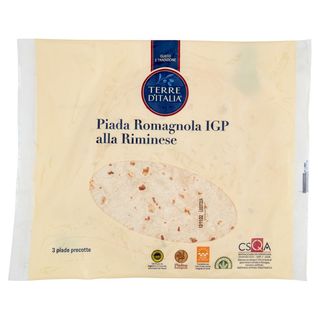 Terre d'Italia Piada Romagnola IGP 3pz 360g