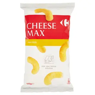 Carrefour Patatine Cheese Max 125g
