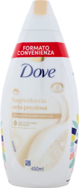  DOVE BAGNO SETA PREZIOSA 2X450ML