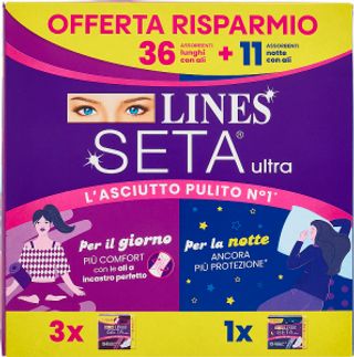 LINES SETA MPK X4  LUNGO x36 + NOTTEX11