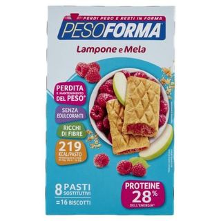 Pesoforma Biscotto Lampone e Mela 16x33g