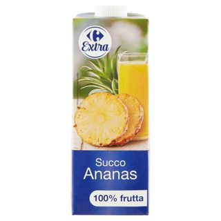 Carrefour Succo Ananas 100% Frutta 1L