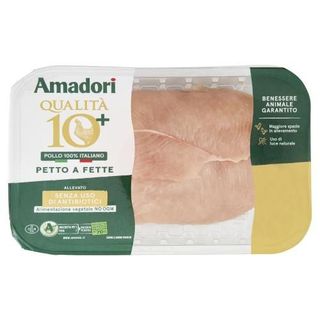 Amadori  Petto Di Pollo a Fette 400g