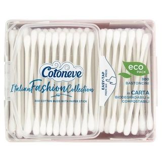 Cotoneve Bastoncini in Carta Biodegradabili e Compostabili 300 pz