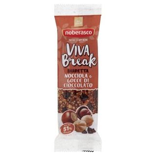 Noberasco Viva Break Barretta Nocciola E Cioccolato 30g