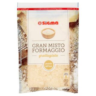 Formaggio Grattugiato Gran Misto Sigma 100 G