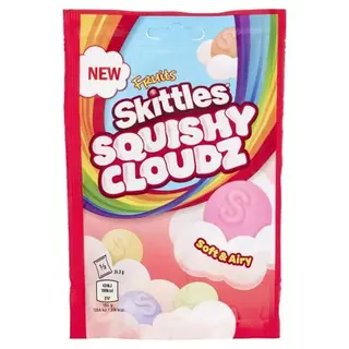 SKITTLES SQUISHI CLOUDZ FRUIT 94GR