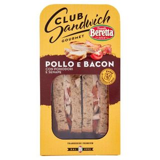 Beretta Club Sandwich Pollo E Bacon 160g