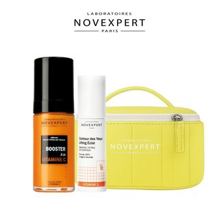 Promo Novexpert booster vitamine C 30ML+ Contour Yeux = Trousse Offerte