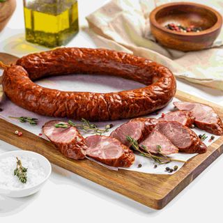 Ковбаса "Підрізна" вуджена, 500г (14235)