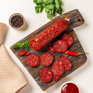 Ковбаса сирокопчена "Чорізо", 300г (55295)