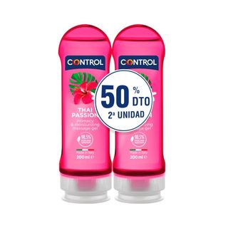 Gel Masaje Thai Passion Lote De 2X200 Ml Control