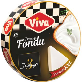 Fromage Fondu Triangle 3 Fromages Viva 24 portions
