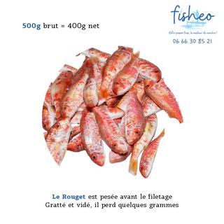 Rouge Rouget 500g