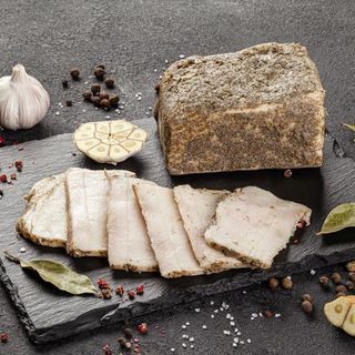 Сало "Домашнє" солене, 400г (10283)