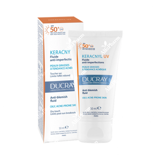 Դյուքրեյ Կերակնիլ արևապաշտպան ֆլյուիդ յուղոտ, ակնեի հակված մաշկի համար SPF50+ 50մլ