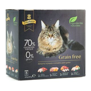 Multipack Criadores Grain Free Húmido 8X4 Receitas - 85Gr