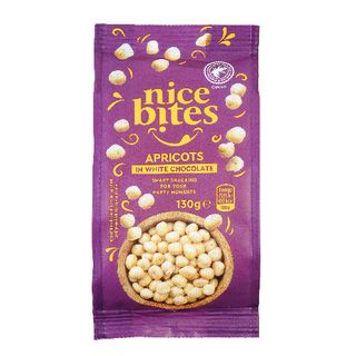 Nice bites Кайсии в бял шоколад 130 ГР / 38954042