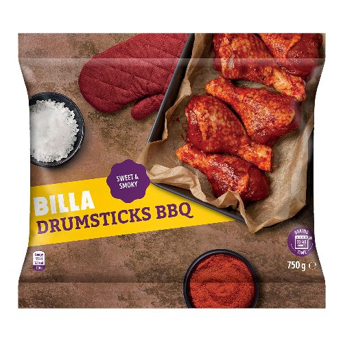 BILLA Пилешки бутчета BBQ, замразени 750 ГР