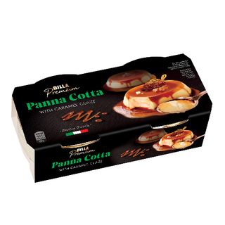 BILLA PREMIUM Панакота крем с карамел 2х100 ГР / DB906132