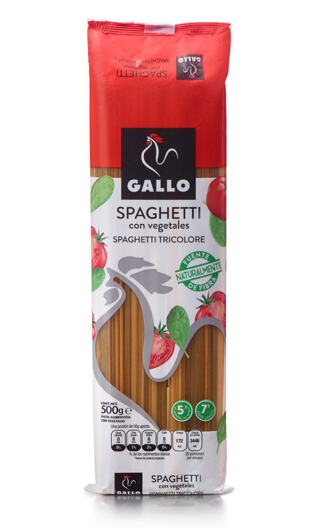 Gallo Pasta Fina Tomate & Épinards