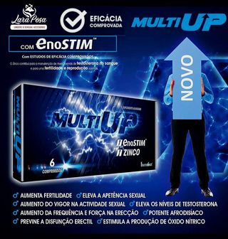 POTENCIADOR MULTIUP 6 COMPRIMIDOS