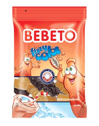 Bebeto Soft Candy Sour Worms 18G