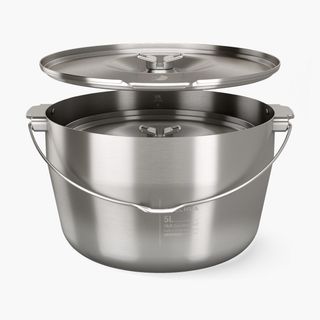 Cacerola hoguera acero inoxidable 5 litros Quechua - Talla única