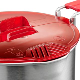 Fiambrera de camping y trek acero inoxidable 1 persona 0,9 l Forclaz Trek500 - Talla única