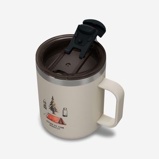 Taza 900 isotérmica 0,35L acero inoxidable, camping, senderismo/trekking - beige - Talla única