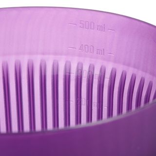 Bol para camping de pástico 0,45 l Forclaz Trek 500 - Talla única