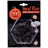 Набір павуків для декору Yes! Fun, чорний, 10 елементів