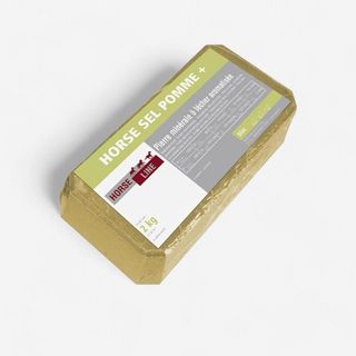 Piedra de sal equitación HORSE LINE HORSE ROC caballo y poni manzana - 2kg - 2 KG