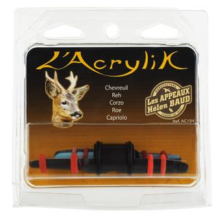 Reclamo Corzo Caza Baud Acrylik Doble Lengüeta - Talla única