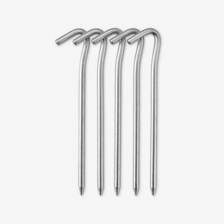 Piquetas aluminio no anodizadas 15 gr. Forclaz MT500 (x5) - Talla única